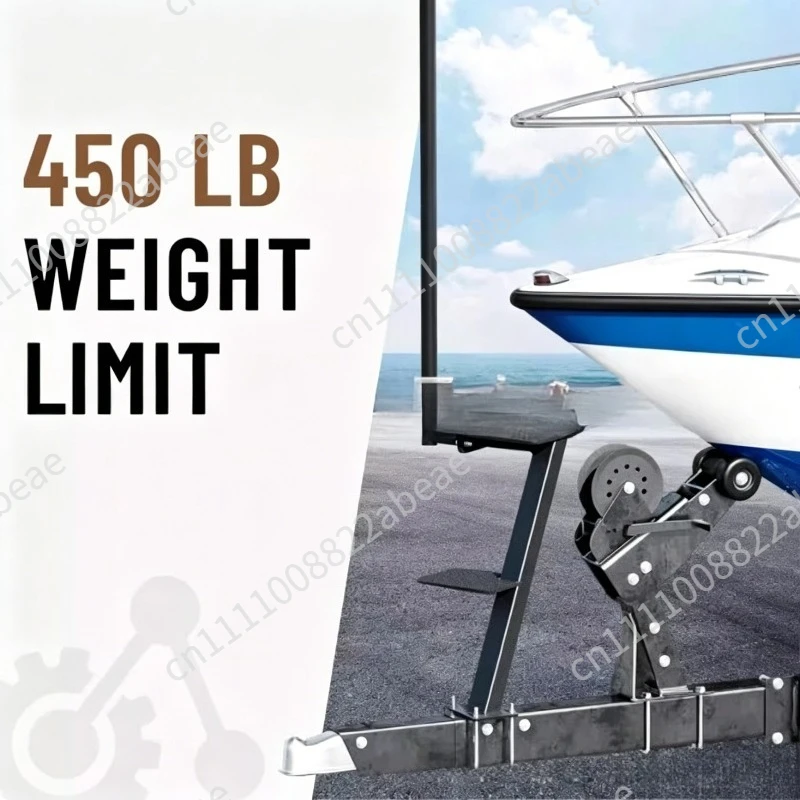 Trailer Universal Step Marine Trailer Pedal 2-Step/3-step Trailer Ship Step Ladder Universal Steps Marine Pedals