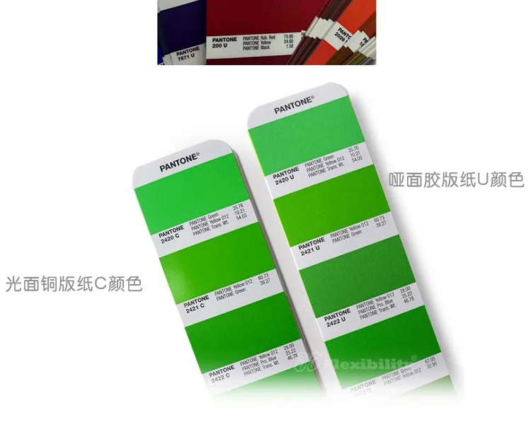 solid Pantone Plus Series Formula Color Guide Chip shade Book