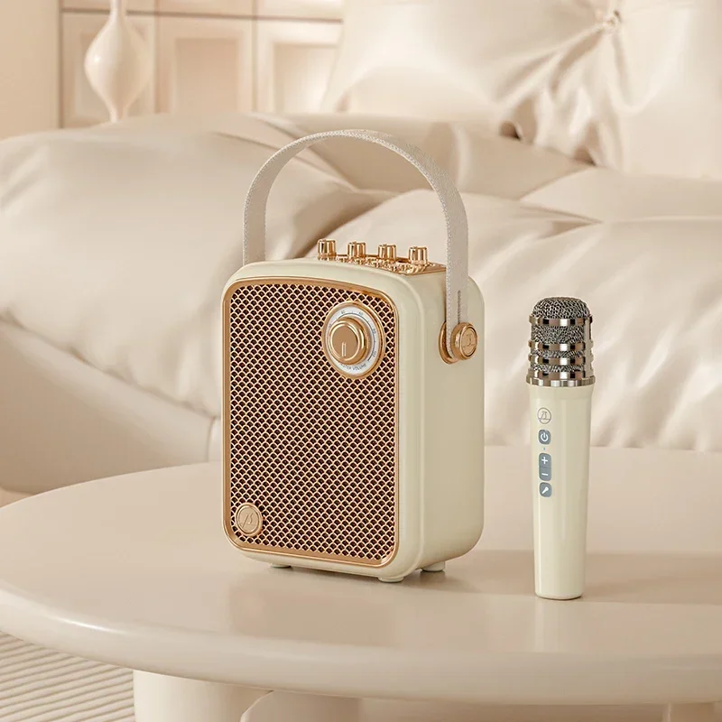 New L100 Home Use 40W Bass Portable Bluetooth Karaoke Speaker With MIC Support Multiple Input Modes
