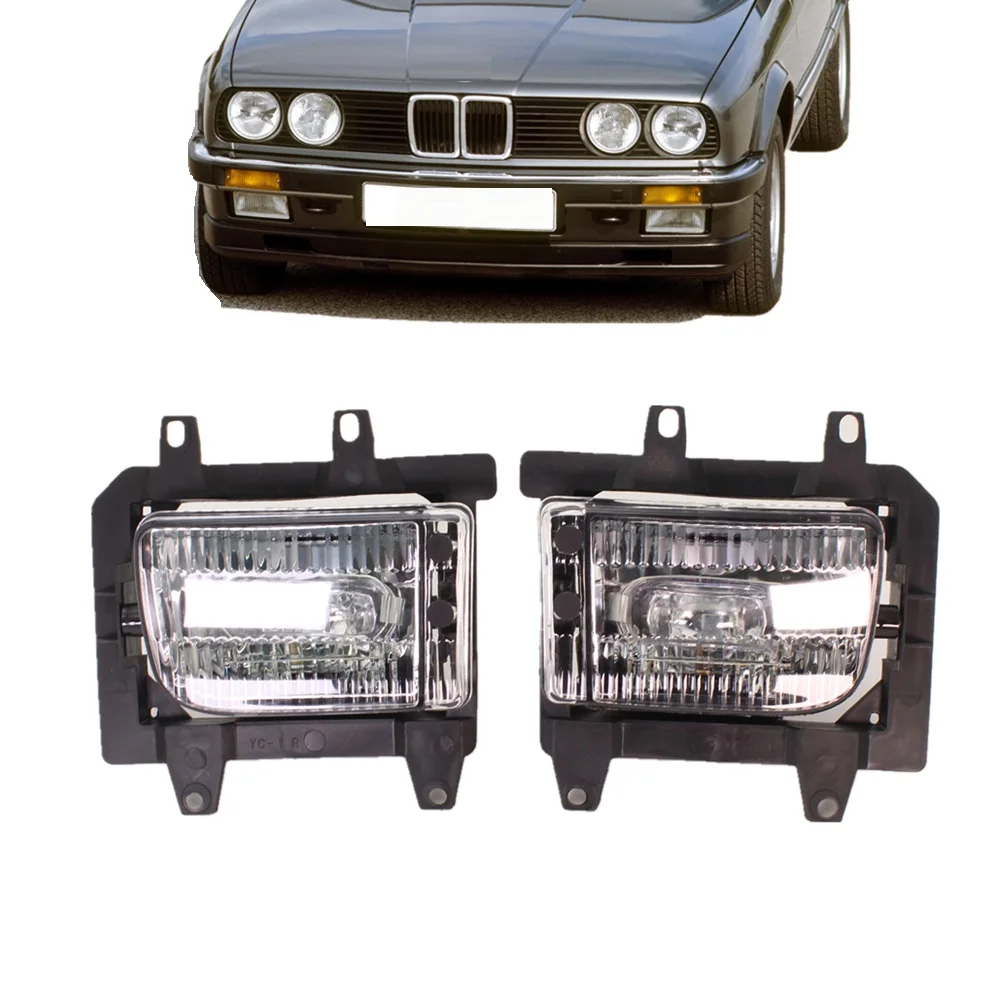 

Front Fog Light Lamp NO Bulb For BMW E30 Sedan 316i 318i 320i 323i 325i 1982 1983 1984 1985 1986 1987 1988 1989 1990 1991 1992