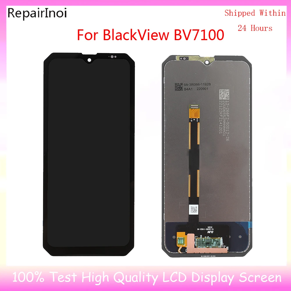 100% Tested LCD Screen For Blackview BV7100 LCD Display Touch Screen Digitizer Assembly Replacement BV7100