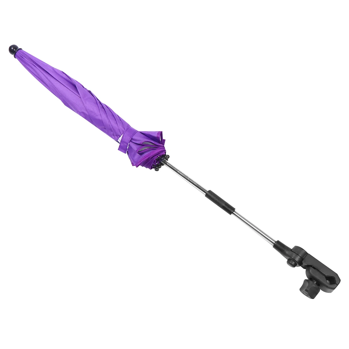

Baby Cart Sun Umbrella Purple Sturdy Easy to Install Stroller Shade Outdoor Baby Cart Supplies Stroller Umbrella