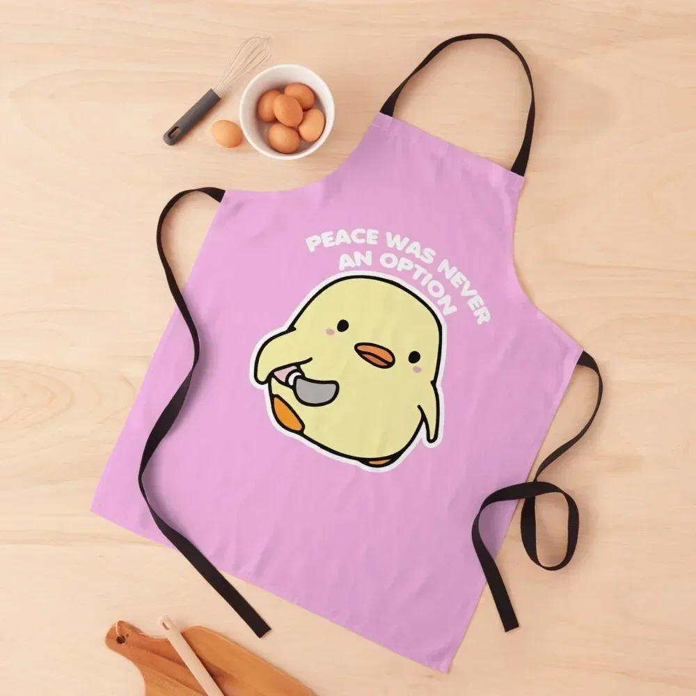 

peace was never an option Apron For Girl Household Items Useful For Cooking Chef Uniform Woman Apron
