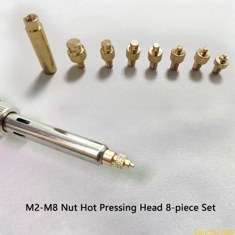 Heat Insert Nut Iron Tip Thread Embedded Heat Insertion Tool For Plastic 831F
