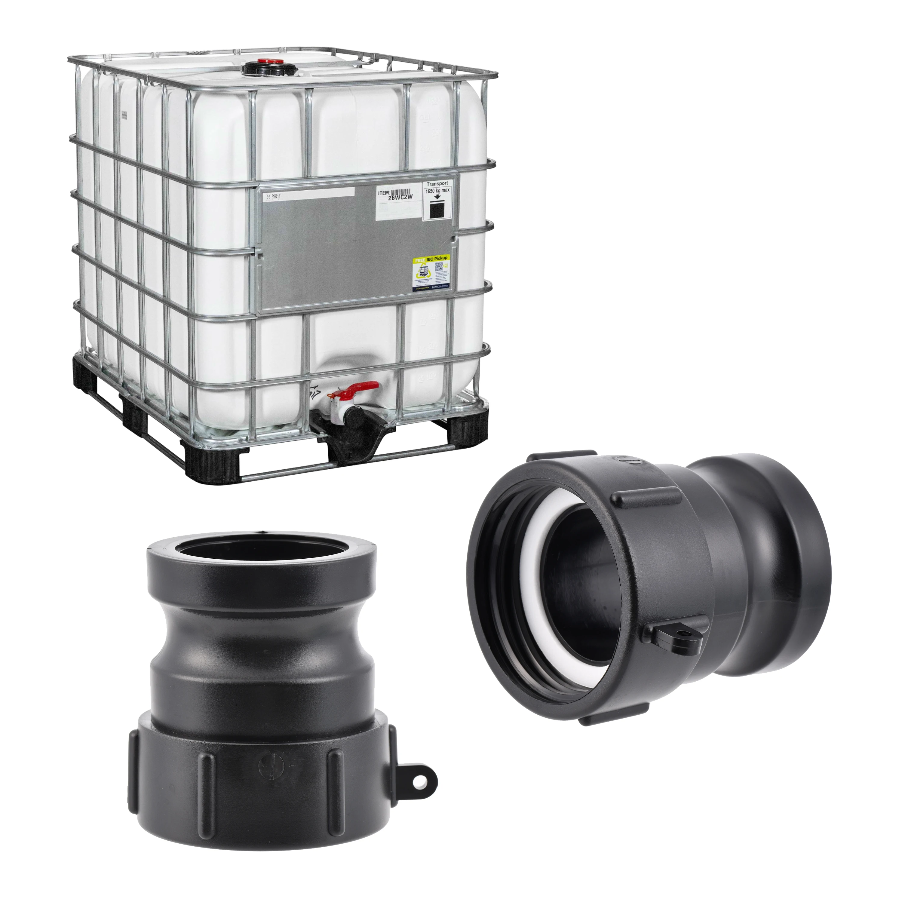 

Утолщенный гнездовой разъем NPT Адаптер бака IBC IBC A200 Полипропиленовый фитинг с камерой и пазом Высокое качество