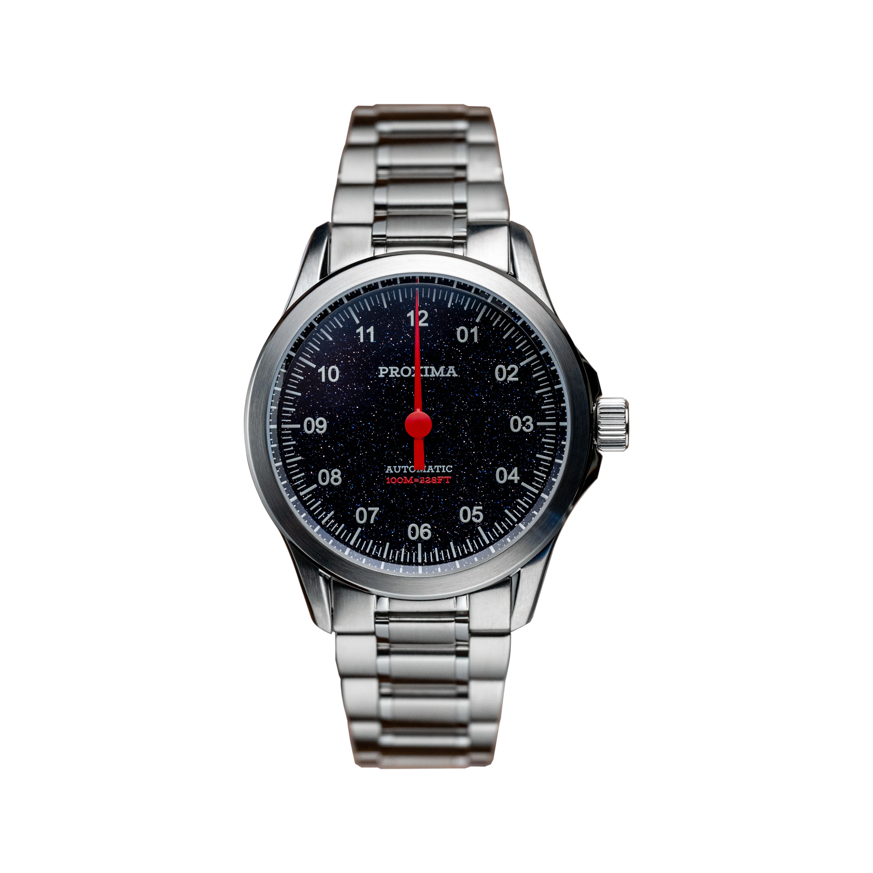 

Proxima Men Automatic Watch 39MM Mechanical Wristwatch Diver 10ATM Waterproof BGW-9 Luminous Sapphire One Hand Dial Miyota 9015