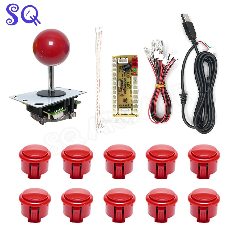 Arcade Parts Diy Kit USB Zero Delay Encoder Control Board to PC