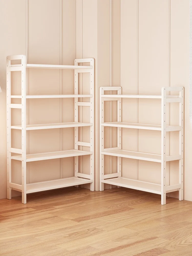 simple-white-multi-layer-floor-standing-elf-living-room-bookcase-easy-to-assemble-storage-ra-small-display-ra-home-use