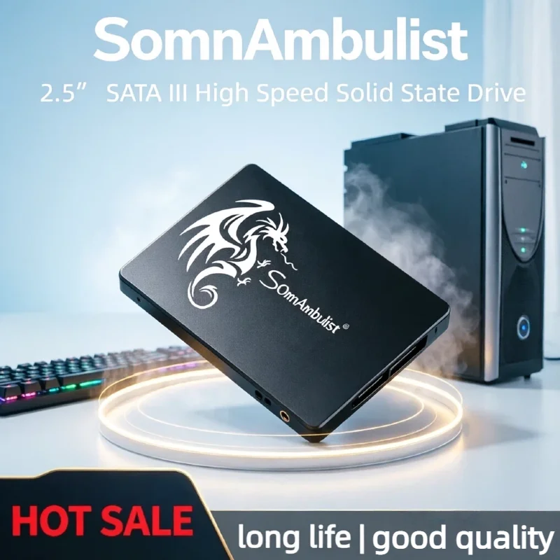  Laptop Desktop SomnAmbulist 2 5 Inch SATA3 Internal SSD 240GB High Speed Solid State Drive For PC Pro Max Speed Core Ultra New