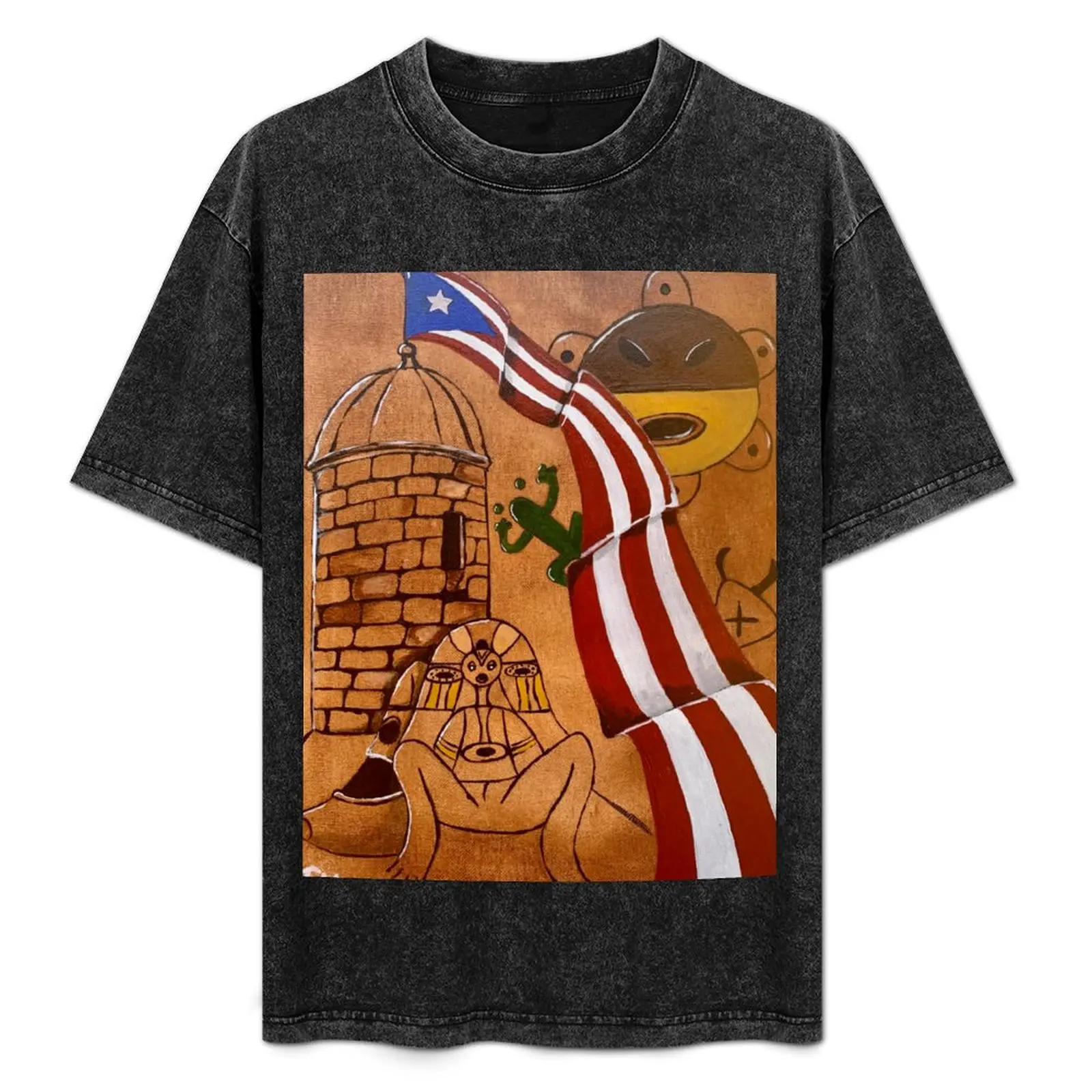

Boriken Art | Puerto Rico Art | Taino Art T-Shirt mens graphic t shirts t shirts for man cotton funny T-Shirt