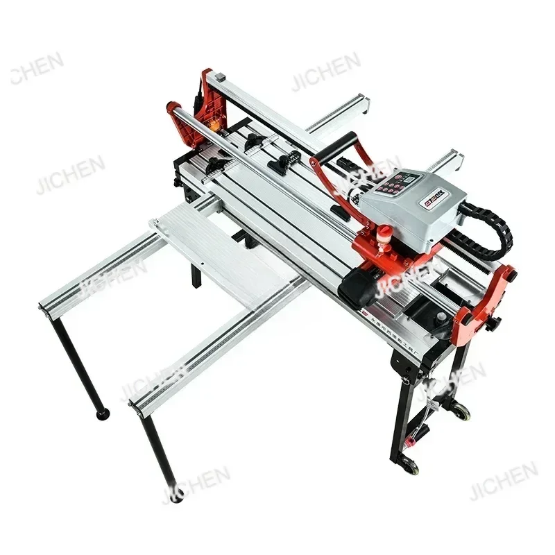 ZQT Automatic Electricity Ceramic Tile Skirting Machines Desktop Tile Cutter 45 Degree 1200mm Water Knife Stone Cutting Machine