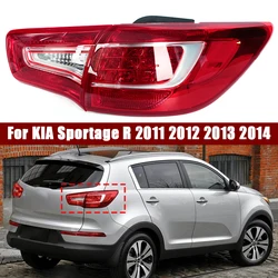 Car Tail Lamp Rear For KIA Sportage R 2011 2012 2013 2014 Rear Bumper Tail Light Rear Brake Stop Fog Light Car Accessories