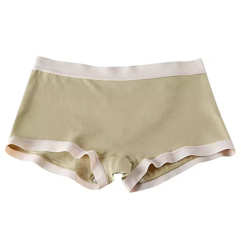 BANNIROU 1Pcs Mid-Rise Seamless Women's Boyshort Safety Knickers Pants Panties For Woman Intimates Female Underwear Lingerie - Image 6