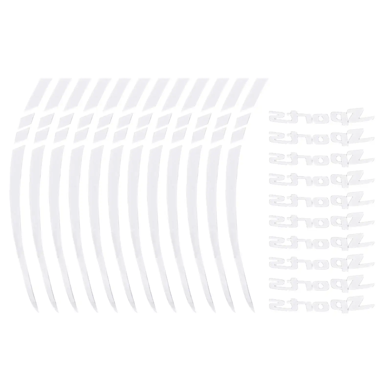 Motorcycle Wheel Rim Stripe Wheel Decal Tape Sticker 18-21 InchSportWheelStickerwwwTapewwwMotorcyclewwwAccessories