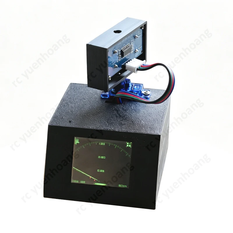 1PCS Mini Ultrasonic Radar Unit 1meter Detection Range 170-degree FOV Echolocation Principle RC Model Sensor Module DIY Parts