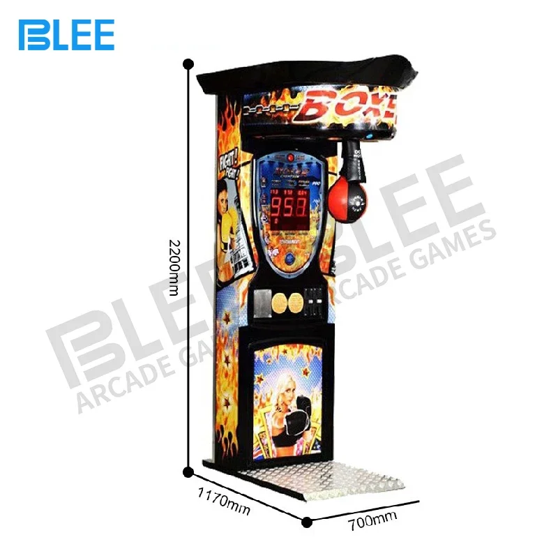 Customized Amusement Game Coin Operated Electronic Big Punching Dynamic Boxing Arcade Game Machine