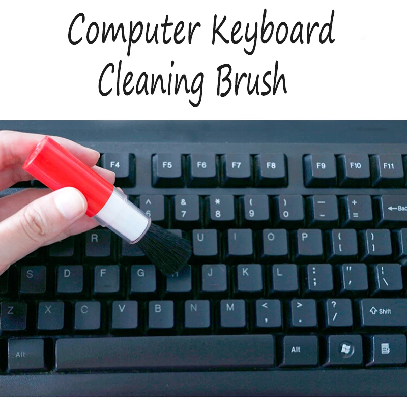 Keyboard Cleaning Brush Retractable Camera Cleaner Brush Portable Small Computer Dust Brush Laptop USB Household Cleaning Tools