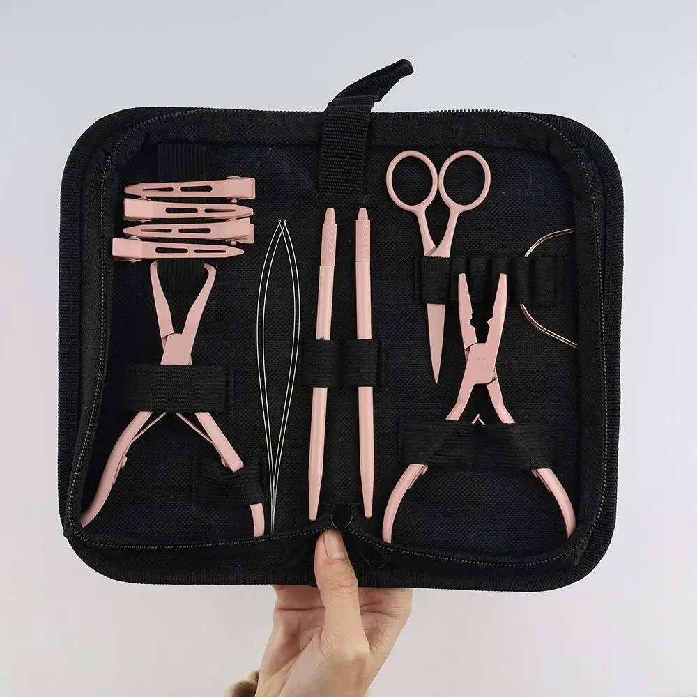 

ARLANY Hair Extension Pliers Kit Hair Extension Pliers for Micro Beads Remover Pliers for Feather Extensions Hair Tinsels