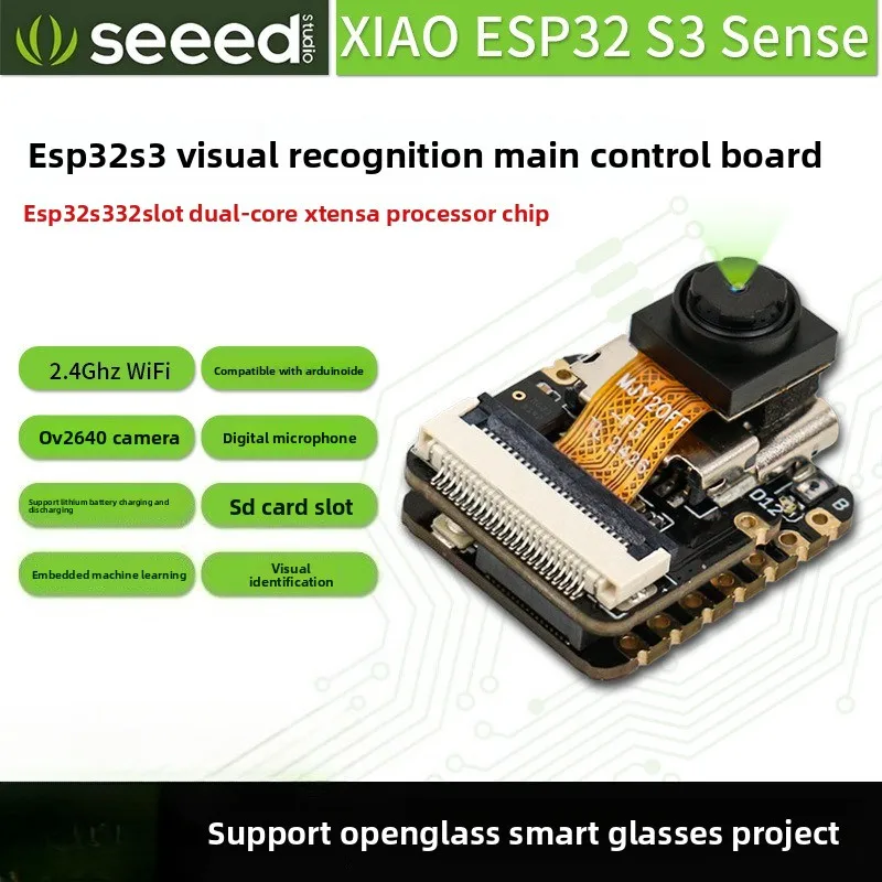 Seeed Studio XIAO ESP32 S3 C3 C6 Sense Visual AI التعرف على لوحة تطوير التحكم الرئيسية #1