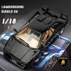 Maisto 1:18 Hot Style Lamborghini Diablo SV Alloy Car Model Simulation Decoration Collection Gift Toy Die Casting Model Boy Toy