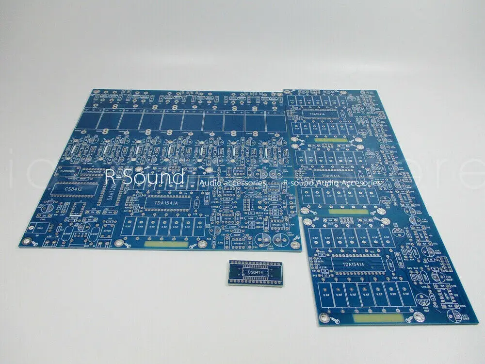 1set TDA1541*4 + SC8414*1 bare board Kit 21CMX21CM