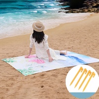 Extra Large Waterproof Picnic Blanket With Sand-Resistant Bottom Layer For Beach Camping And Outdoor Adventures