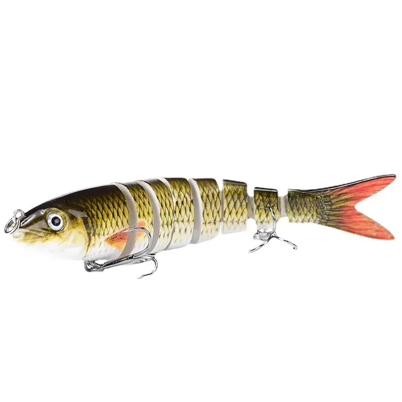 Multi-section Road Sub Bait, Freshwater Fishing Bait, 8 Section Fish, Hard, Long Throw, Hot Selling, 13.5cm