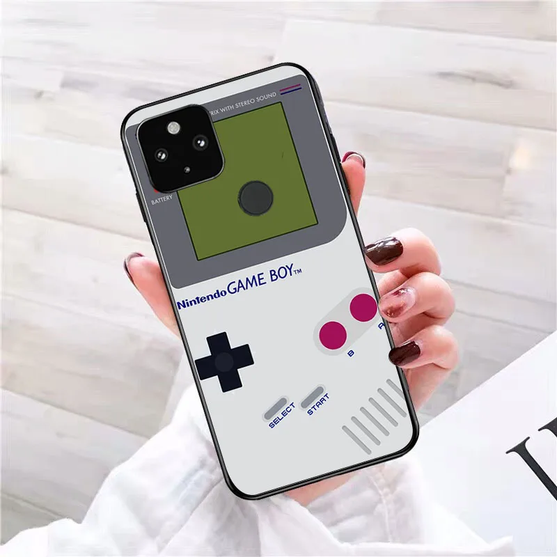 Cassette Tape Retro Game Boy Phone Case for Google Pixel 9 Pro XL 8 7 6 Pro Pixel 8A 7A 6A 4A 3A 3XL Pixel 8 7 6 5 4