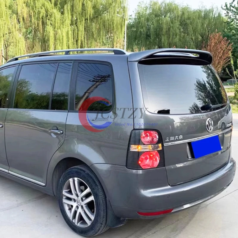 Für VW Touran Spoiler Hohe Qualität ABS Material Auto Hinten Flügel Primer Farbe Heckspoiler Für Volkswagen Touran Spoiler 2008-2013