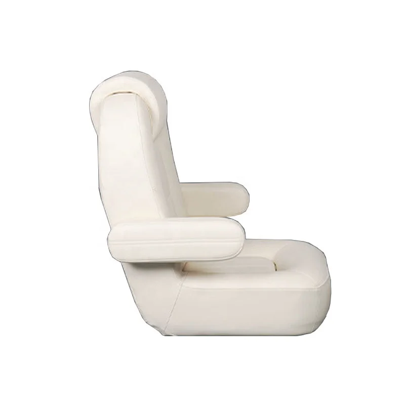 Marine Boat Captain Seat Yacht RV Adjustable White Customize Captain Chair Boat Seats Luxury Marine With High Performance