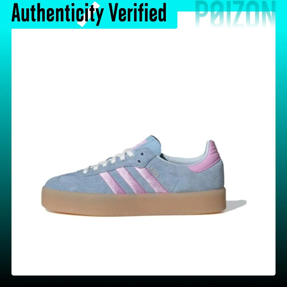 Adidas Originals SAMBAE Low top Skateboard Shoes Blue JH8836