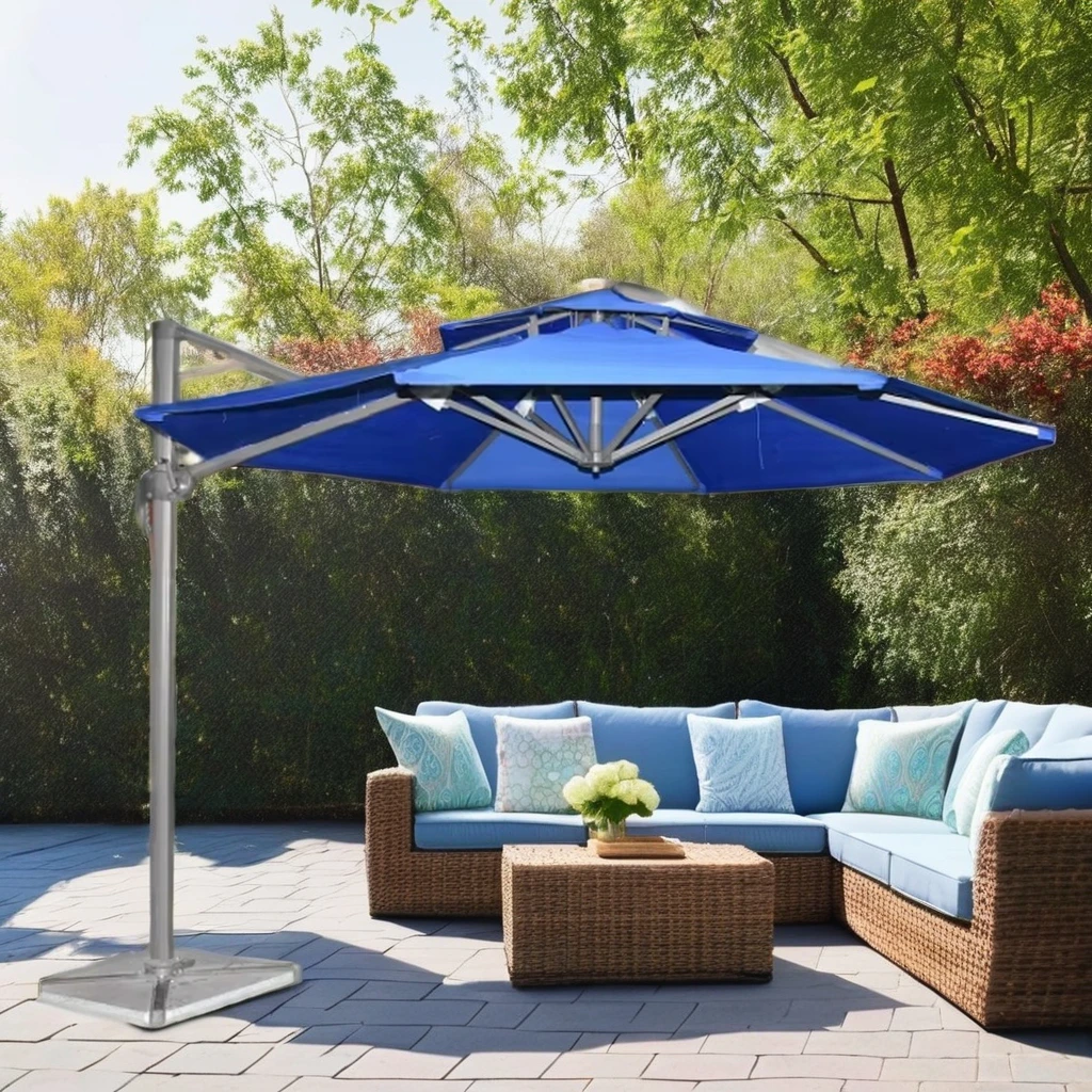 

Wholesale 3*3 Square Aluminium Alloy N Umbrella For Garden Beach Hotels And Parks Outdoor Shade Furniture Decoration