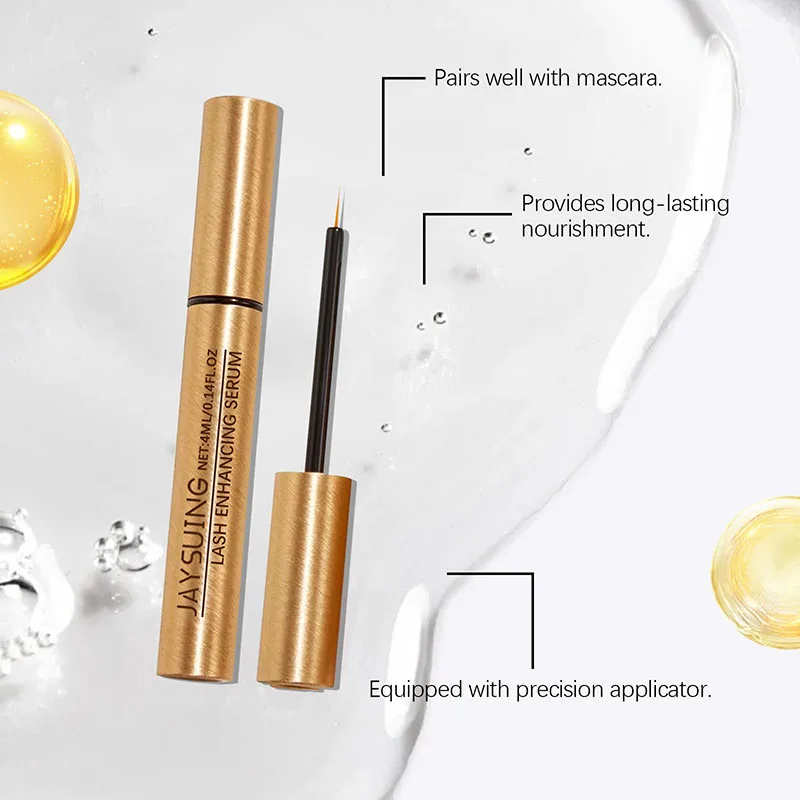 Siero per la crescita delle ciglia Siero nutriente per potenziare le ciglia e le sopracciglia per l'allungamento delle ciglia Trucco cosmetico per occhi più spesso