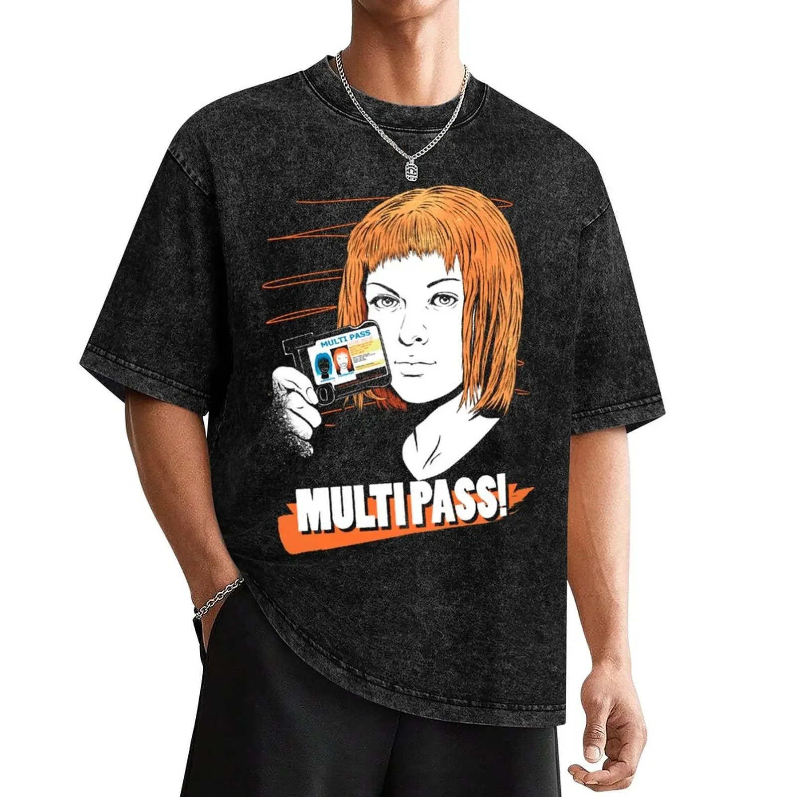 

MULTIPASS! Футболки с графическим принтом для мужчин, Новинка