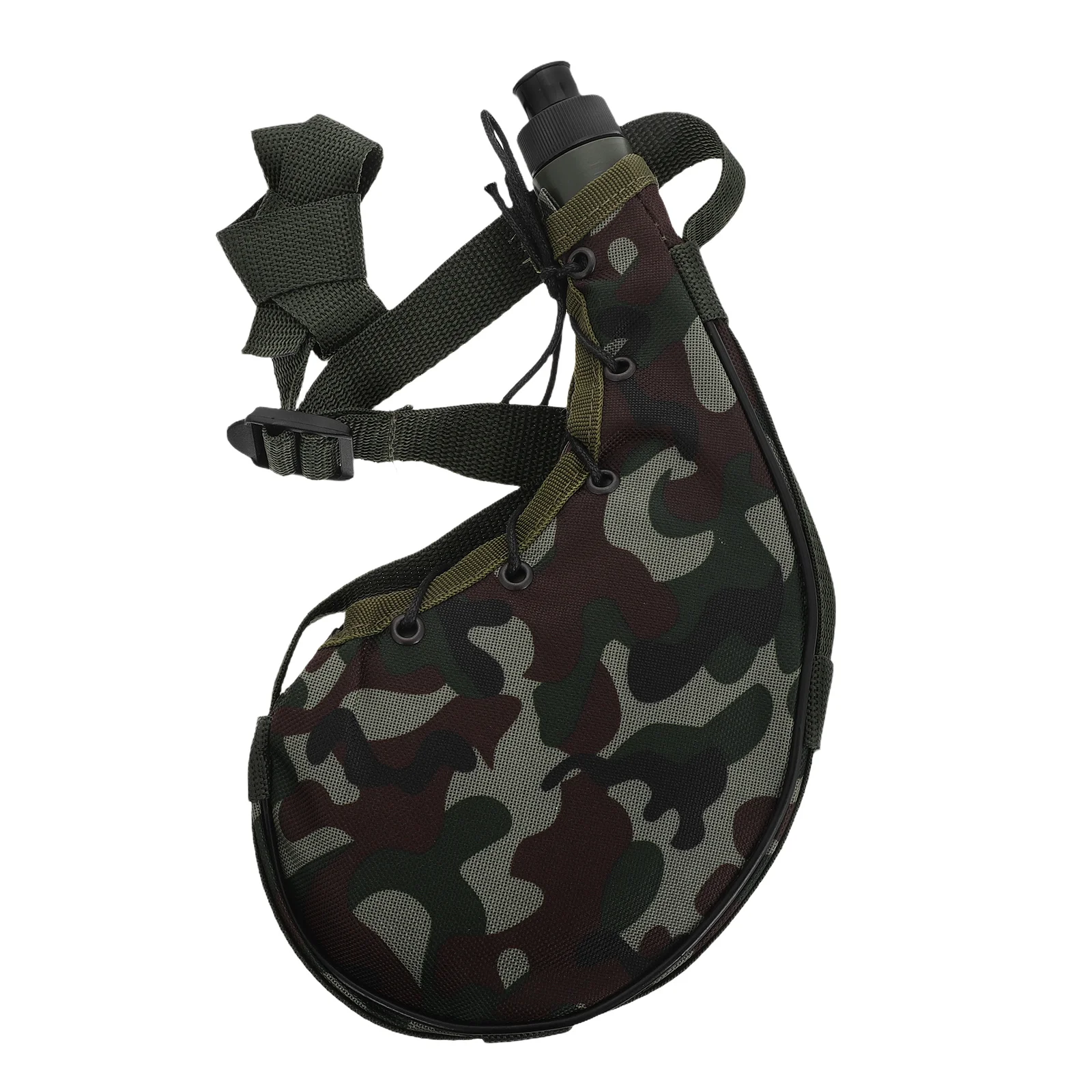 

Outdoor Sports Water Bottle Camping Kettle Mountaineering Backpacking Pot Wash Bag Large Capacity Durable Camouflage Lightweight