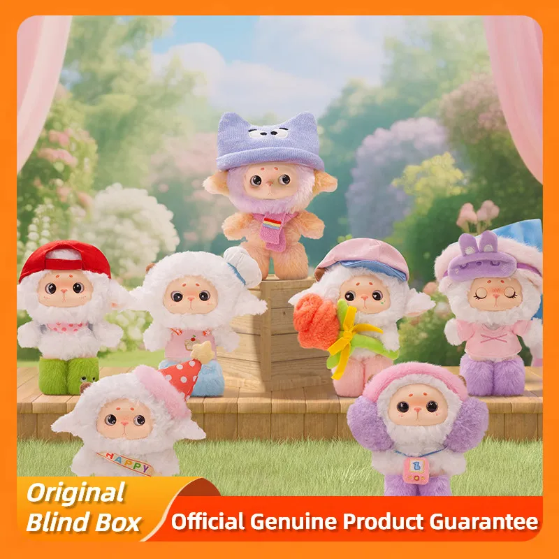 

New Genuine Miehuhu Best Emptying Guide Series Blind Box Toys Vinyl Plush Figure Mystery Box Keychains Keyring Birthday Gift