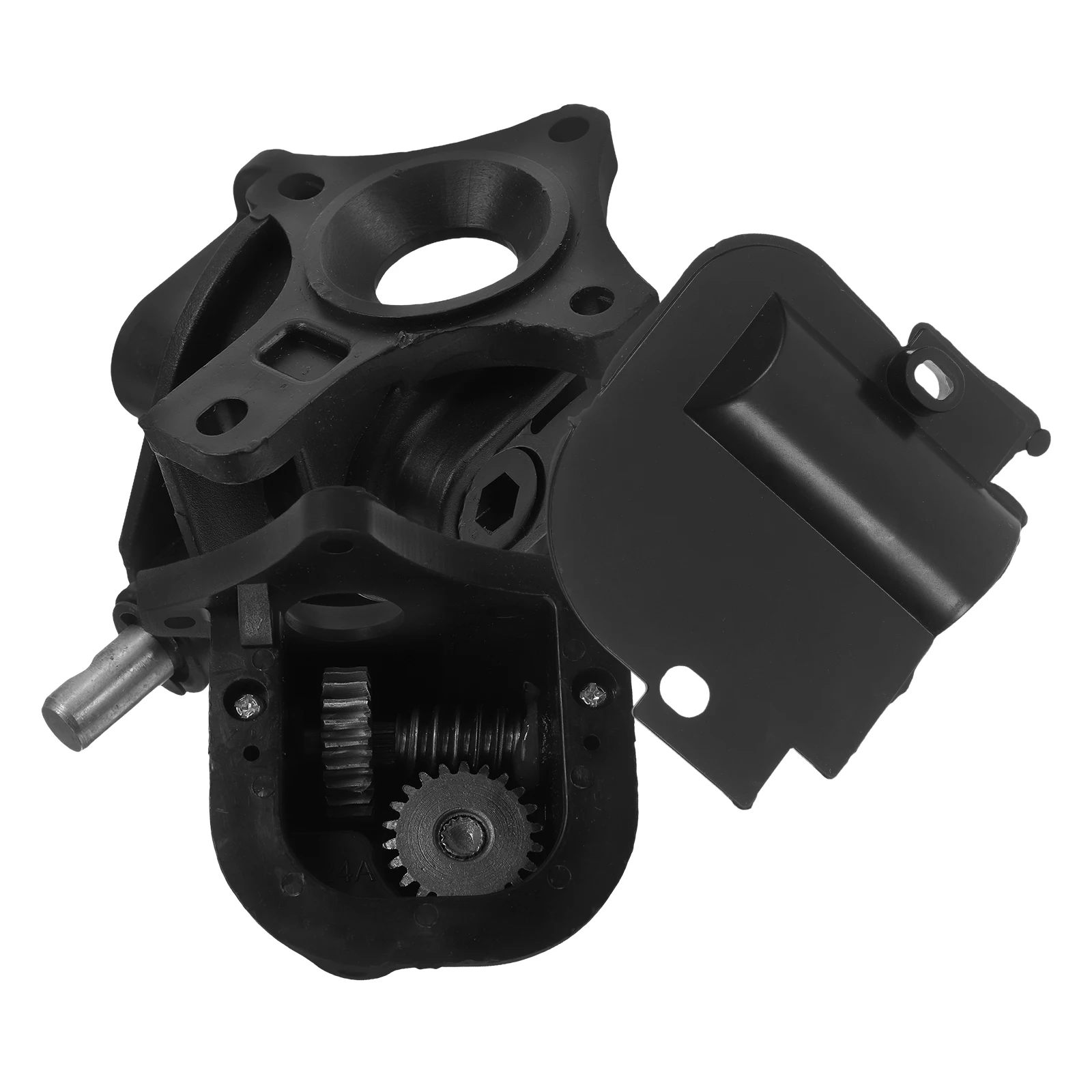 

Industrial Fan Gear Box Electric Oscillating Head Part Shaking Rocker Mechanism Durable Material Precision Design Black Color