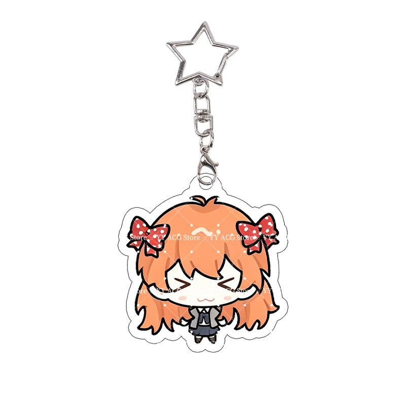 Monthly Girls Nozaki-kun Acrylic Keychain Pixel Chibi Bag Charm Nozaki Chiyo Mikoshiba Hori Kashima Star Key Ring Pendant Gift