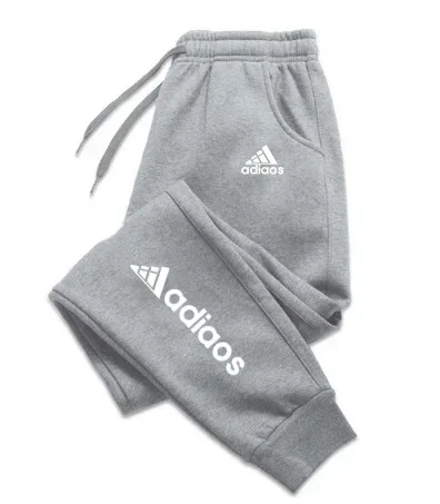 2024New بنطال رياضي غير رسمي للربيع والخريف للرجال ، سراويل تقليدية فضفاضة ومريحة ، بنطال رياضي متعدد الاستخدامات على طراز الشارع