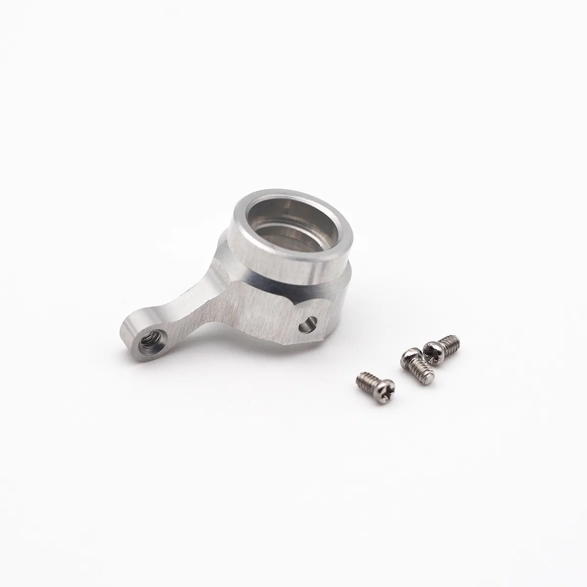 Orlando Hunt modelo 1:35 eje de Metal copa de dirección Servo soportes de bola piezas de Metal de coche de choque inferior