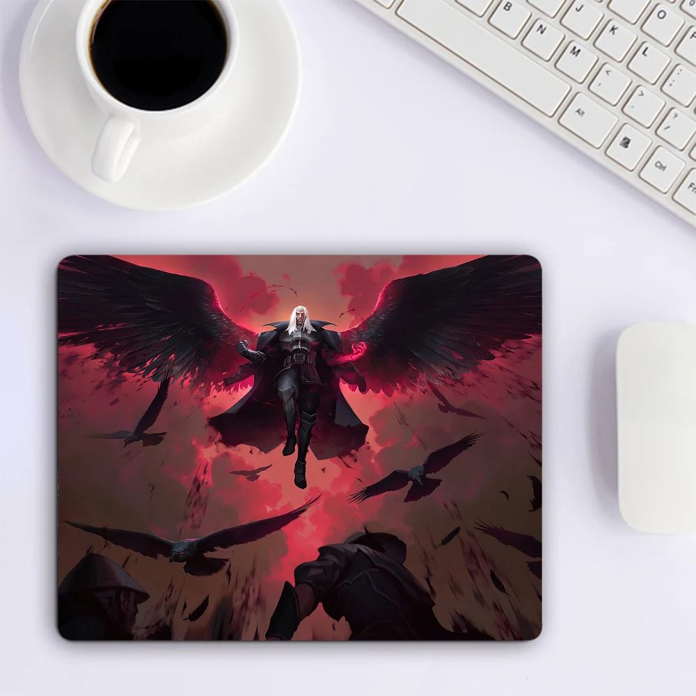 League of Legends-alfombrilla de ratón pequeña Swain, accesorios para juegos de ordenador, teclado, alfombrilla de ratón para ordenador portátil, escritorio de oficina, PC Gamer