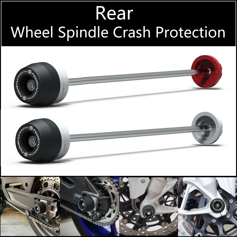 

Rear wheel Spindle Crash Protection For Suzuki SV650 2015-2023 SV650X 2018-2023