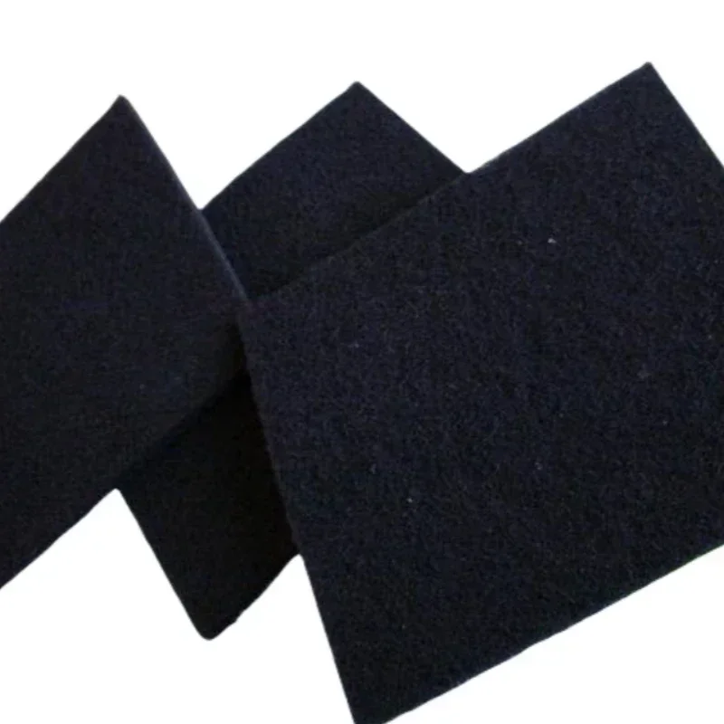 Sponge Like C Mesh Black Fiber High Quality Honeycomb Activated Carbon Filter Cotton Air Purification Adsorption