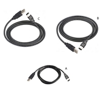 1PC High Quality Firewire IEEE 1394 6 Pin Male To USB 2.0 Male Adaptor Convertor Cable for Digital Cameras and Printers