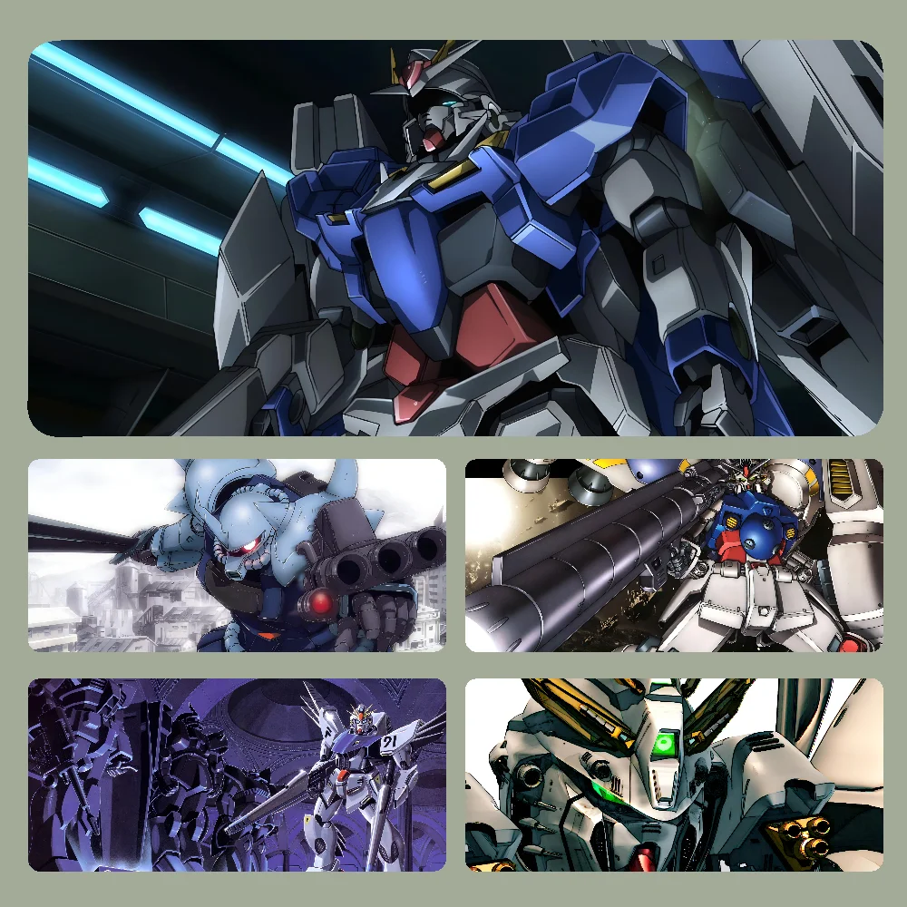 

G-Gundam Mousepad Large Computer Gaming Accessories MousePads Desk Mats Anti-slip Laptop Soft Mouse Pad