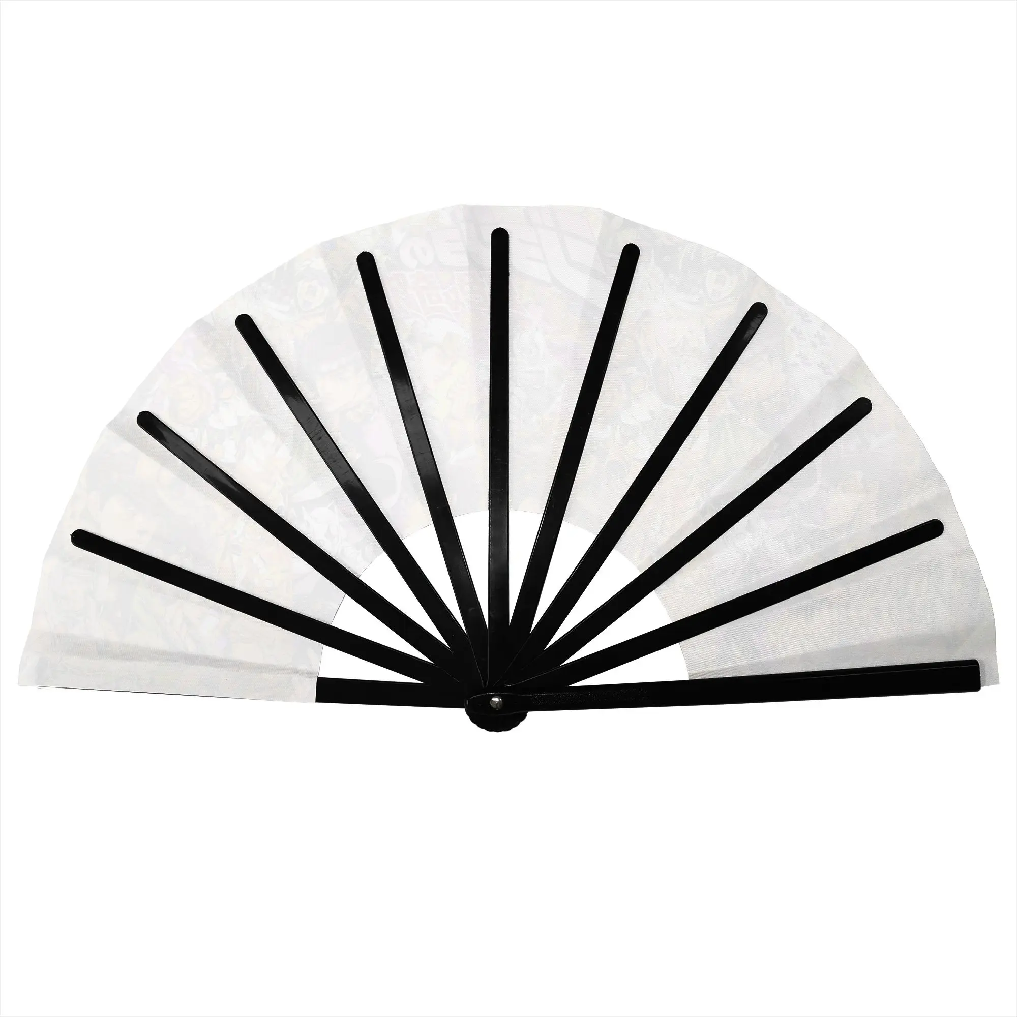 Retro JoJos Bizarre Folding Hand Fan Adventure Manga Japanese Polyester Fabric Fan Fashion Summer Accessory Decorative Fans