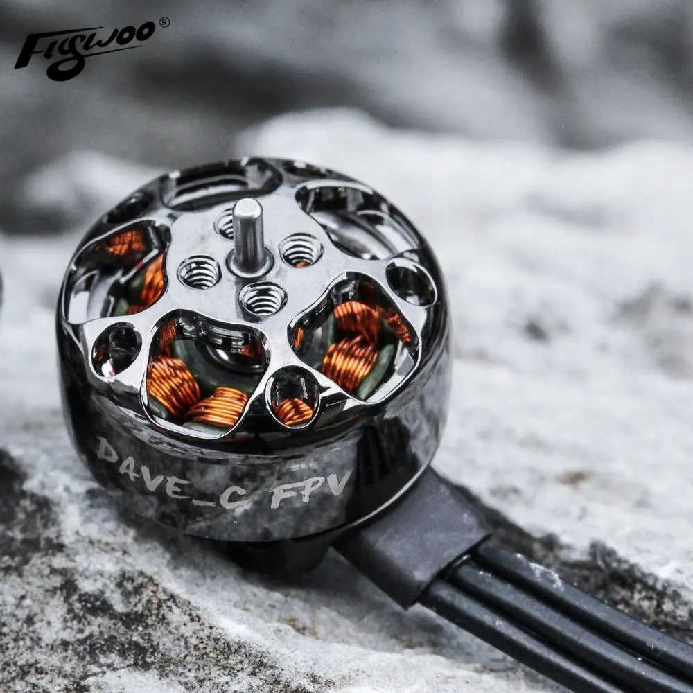 

FLYWOO NIN 1404 V2 ULTRALIGHT 2750/3750/4850KV motor suitable for Whoop and Toothpick drone fpv drone diy parts