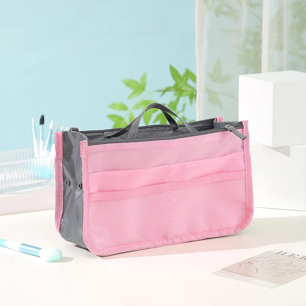 Handtaschen-Organizer, leicht, großes Fassungsvermögen, Geldbörsen-Organizer, Einsatz, Mehrzweck-Aufbewahrungstasche, Handtasche, Tragetasche, Organizer – Detail 9