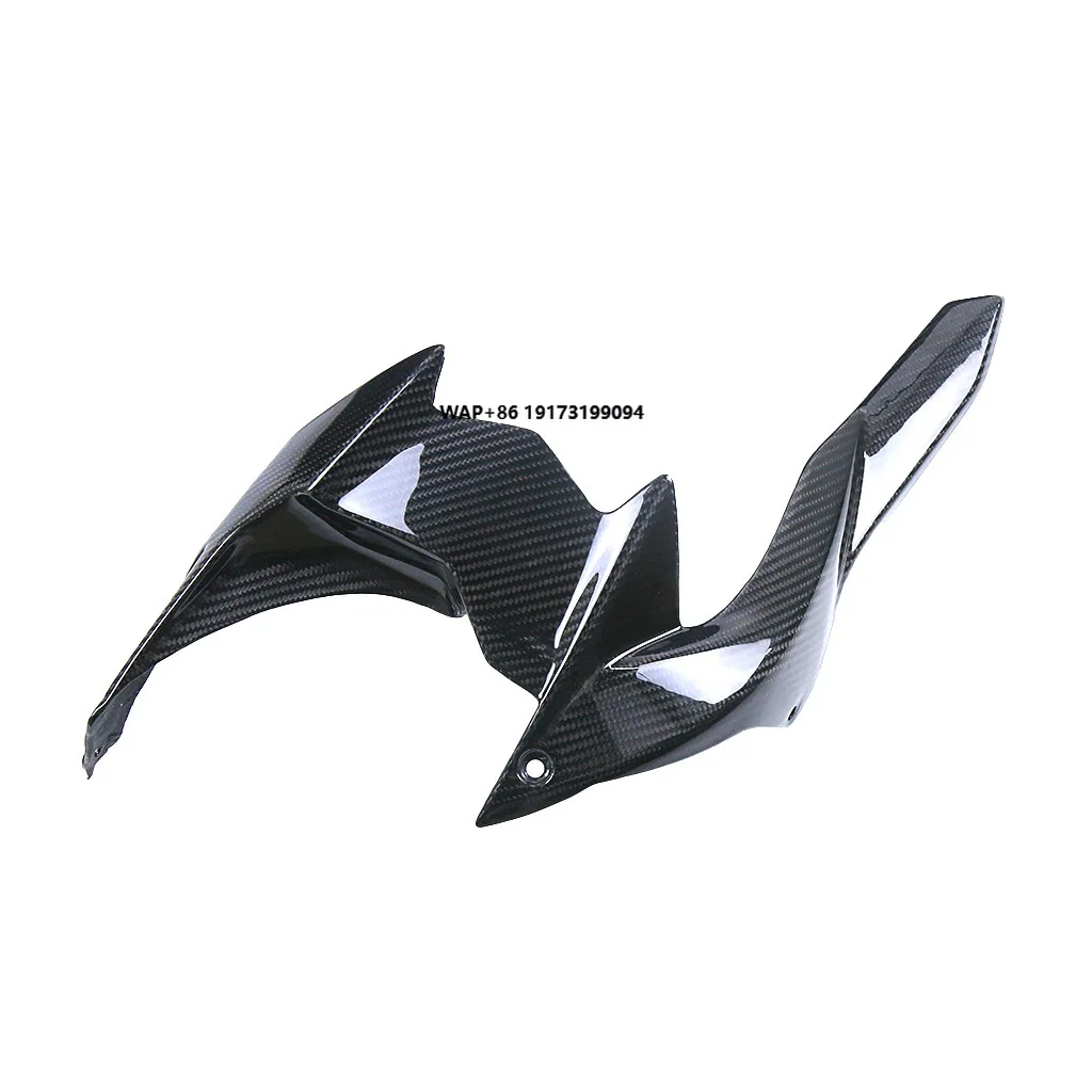 

For H2 H2R Motorcycle Modified Rear Fender 3K Dry Carbon Fiber 2015+