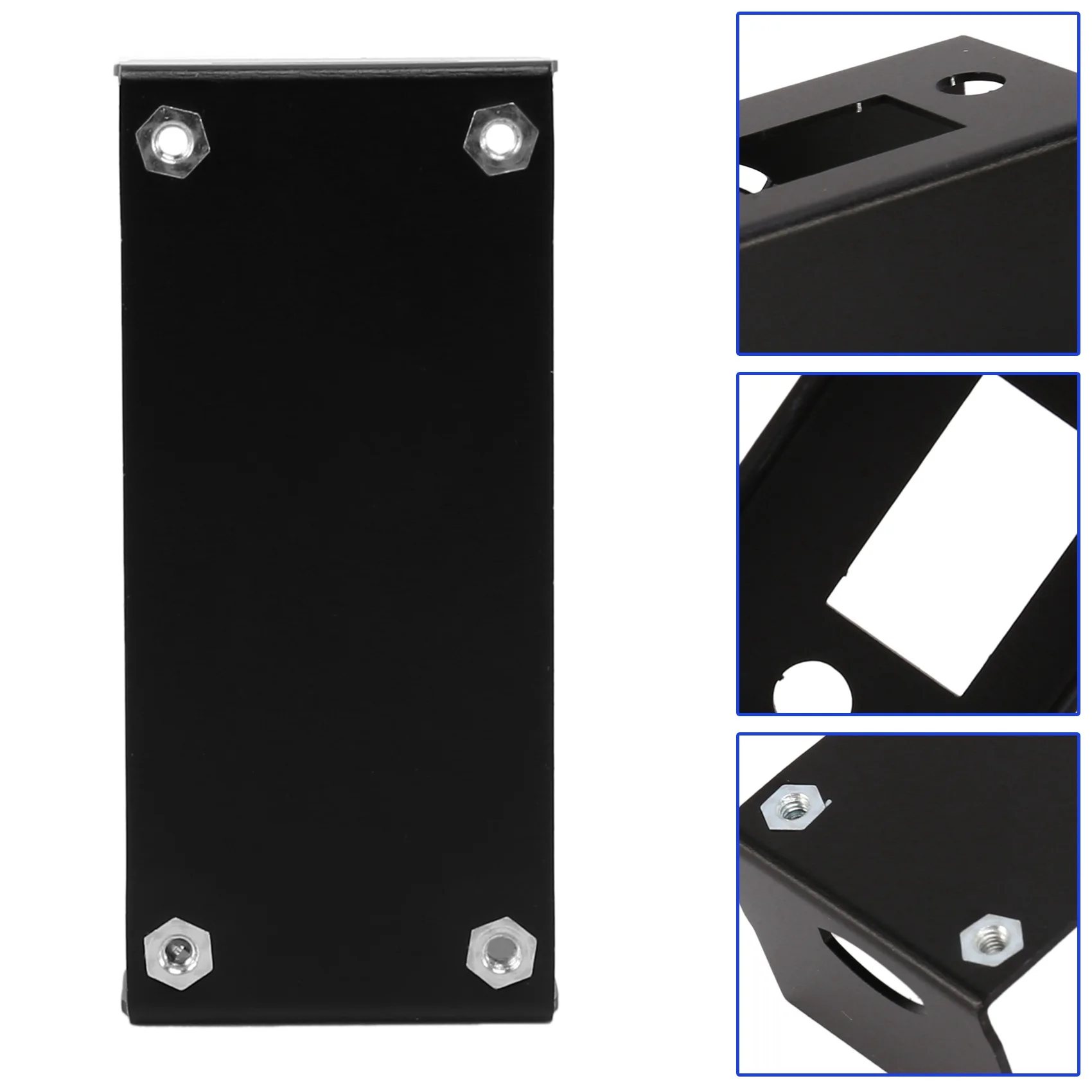 Aluminium Alloy Case for MMDVM Hotspot Expansion Rainsun Board Radio Station Wifi Voice Modem Raspberry Pi W Black